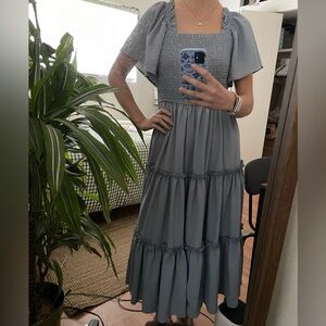 Flowy Blue Ivy City Co Dress!